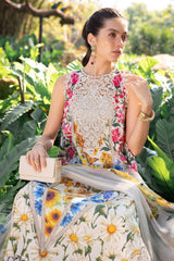 Maria B - 3 Piece Unstitched Embroidered Lawn Suit - A2910