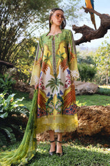Maria B - 3 Piece Unstitched Embroidered Lawn Suit - A2905