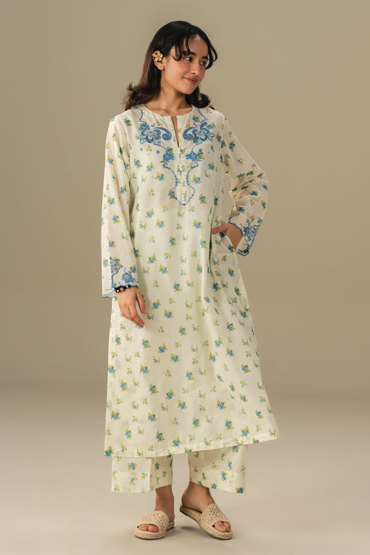 Coco by ZS - 2Pc Printed Kurta Trouser - A302