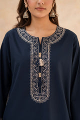 LAZULI-2PC LAWN EMBROIDERED SHIRT WITH LAWN EMBROIDERED TROUSER-A-305