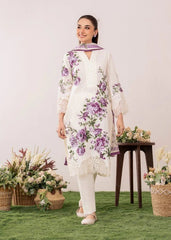 Sahibas By Mirza - 3Pc Premium Lawn Embroidered Suit - A815