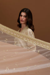 Ethnic  3PC WEDDING COLLECTION EMBROIDERED SUIT