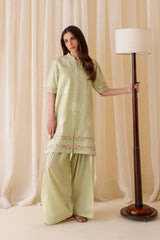 Shanze Tahir - 3 Piece Premium Lawn Embroidered Unstitched - A490