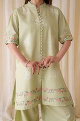 Shanze Tahir - 3 Piece Premium Lawn Embroidered Unstitched - A490