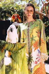 Maria B - 3 Piece Unstitched Embroidered Lawn Suit - A2905