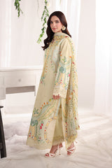 Rang Rashiya - 3 Piece Premium Lawn Embroidered Unstitched - A995