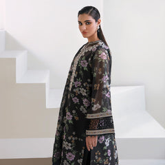 BAROQUE - 3 piece unstithced lawn printed suit - A366