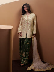 Ethnic  3PC WEDDING COLLECTION EMBROIDERED SUIT