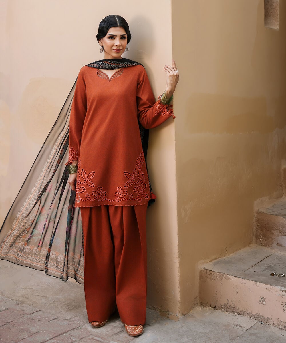 SAPPHIRE - 3 Piece Embroidered Lawn Suit - A440