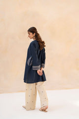 LAZULI-2PC LAWN EMBROIDERED SHIRT WITH LAWN EMBROIDERED TROUSER-A-305