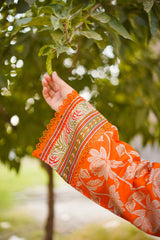 ANEELAS-3PC LAWN DIGITAL PRINTED SHIRT WITH CHIFON PRINTED DUPATTA AND PRINTED TROUSER - A303