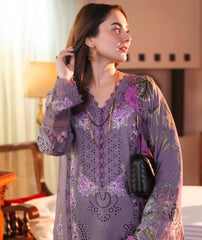 3PC - Luxury Pure Lawn Embroidered Eid Collection - 2026