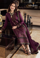 3PC - LAWN Embroidered With Chiffon Embroidered Dupatta - A668